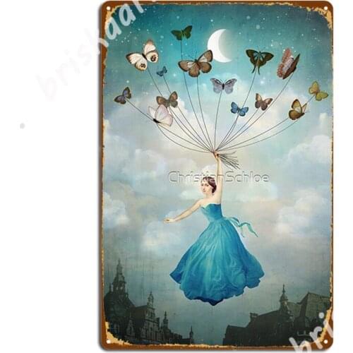 Leaving Wonderland Metal Signs Customize Cinema Wall Cave Plaques Tin sign Posters