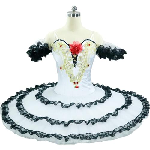 Professional ballet tutu adult flower fairy Doll platter tutu performance ballerina tutu skirt in ballet dance wear women