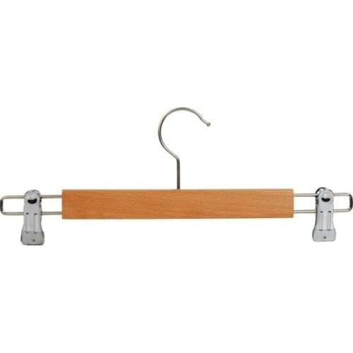 Modern NYN Wood Latch Pants Skirt Strap Natural Color 6 Pcs