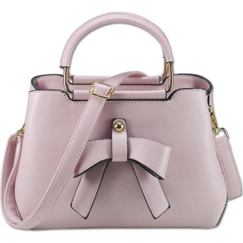 Large-capacity Fowknot Handbags New Fashion Womens Shoulder Bag Womens Messenger Handbag Casual Tote Female Bag