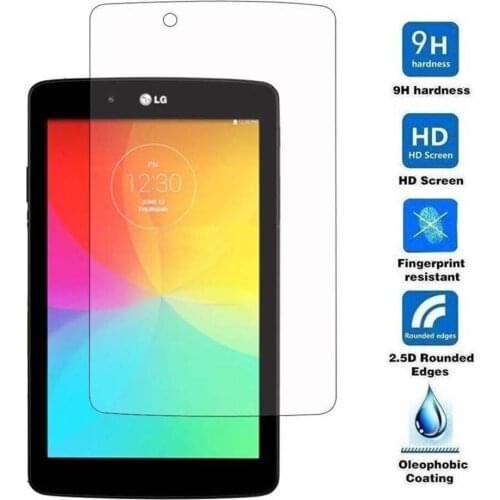 Tempered Glass Screen Protector Film Anti-shatter Explosion Proof For LG G Pad 8.0 V480 V490 Tablet