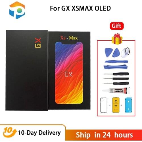 Grade AAA GX OLED For iPhone X XS XsMax 11Pro LCD Display Touch Screen Digitizer Assembly Tested No Dead Pixel Replacement LCD