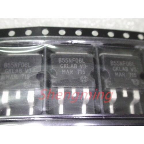 10PCS B55NF06L STB55NF06L TO-263