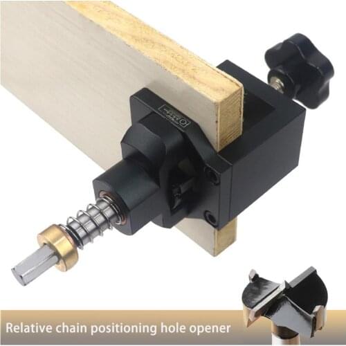 35mm Three-Blade Woodworking Drill Bit Hole Cutter Milling Cutter Woodworking Drill Table Plate Perforated Plastic Hinge Opener