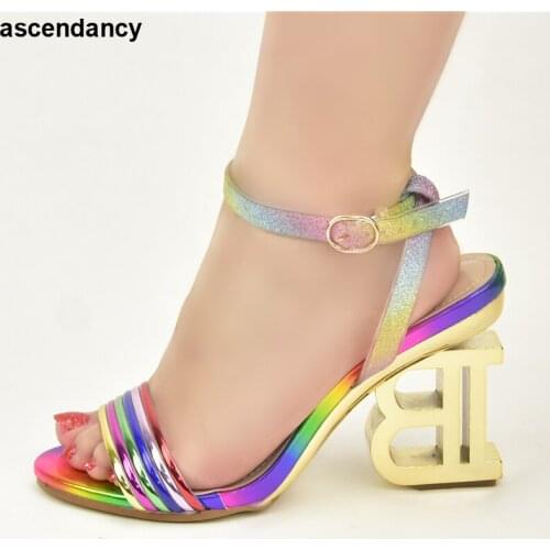 New 2021 Summer High-heeled Fashion Ladies Ankle Cross-strap Sandals High Heels 10.5cm Sexy Open Toe Womens Sandals for Party