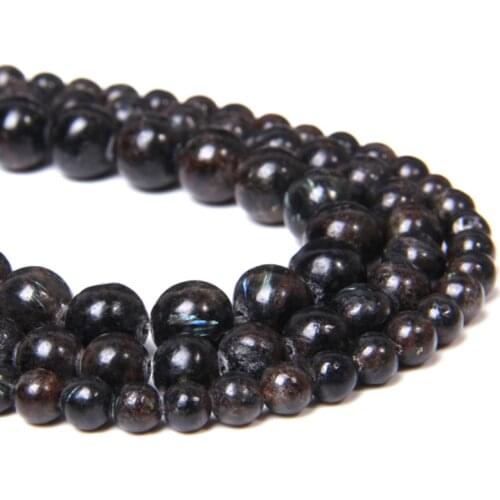 Natural flash 6 8 10 mm stone beads loose jewelry making beads for women men couples bracelet earring diy wholesale handmade