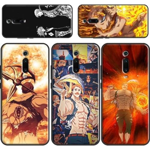 Escanor Seven Deadly Sins Phone Case For Xiaomi Mi 11 Ultra 9 10 Lite A3 9T 10T Pro Cover For POCO X3 F3 F2 M3 Pro