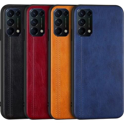 Luxury Leather Phone Case For OPPO Reno 4 5 Lite 5 Pro Plus 4Z 5Z A73 A93 A54 A74 A94 Realme GT NEO 7 8 Pro 7i Cover Case Coque