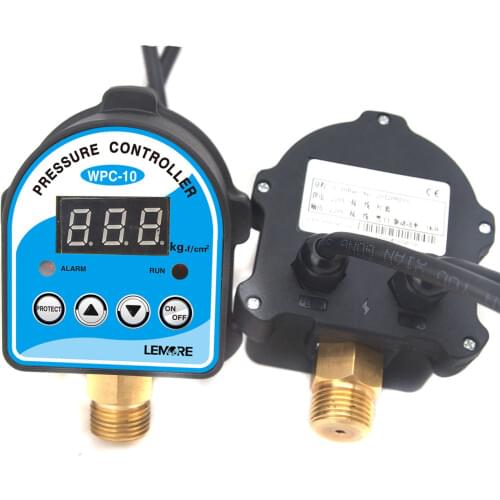 Digital Pressure Control presscontrol pressdrive Switch Digital Eletronic Pressure Controller for Water Pump With G1/2"Adapter
