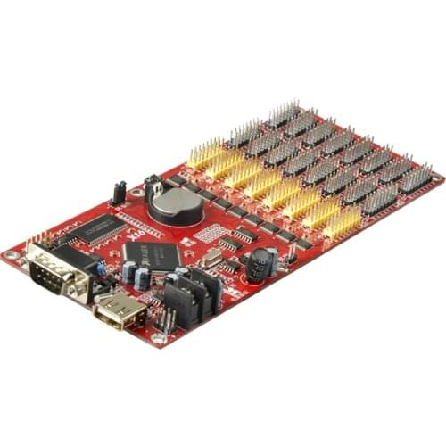 Kaler serial and usb port led controller card kaler X16 text led sign control card support single dual full color led display