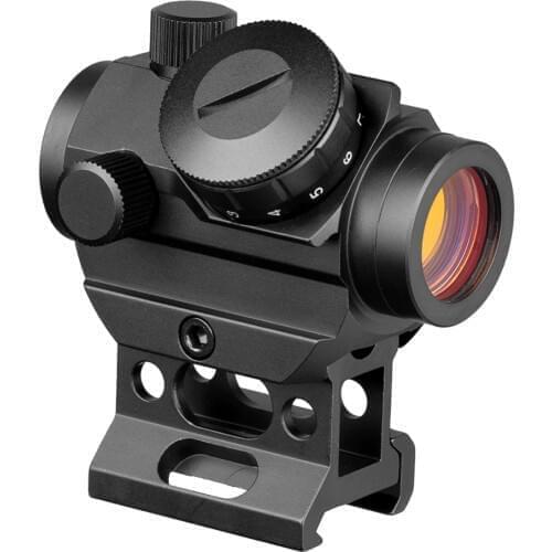 Red Dot Sight Laser Picatinny Rail Mount 20mm Tactical Hunting M1 Red Dot Sight Airsoft Red Dot Scope With High Mount Rail