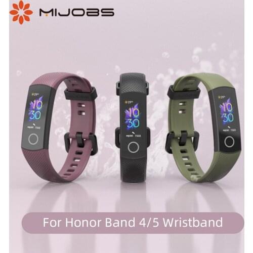 Strap For Huawei Honor Band 5 Wristband for Honor Band 4 Bracelet Silicone Band For Honor 4 band For Honor 5 Correa
