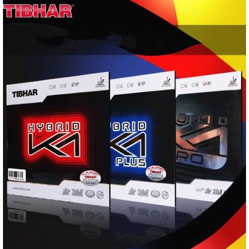 TIBHAR HYBRID K1 / K1 PLUS K1 PRO sticky TABLE TENNIS rubber forehand offensive pimples in table tennis rubber ping pong sponge