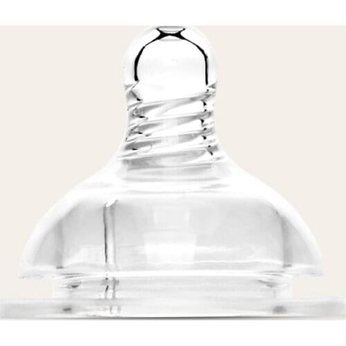 Baby Anti-flatulence Imitation Breast-feeding Silicone Nipple BPA Free Safe Standard Caliber Wide-caliber Pacifier