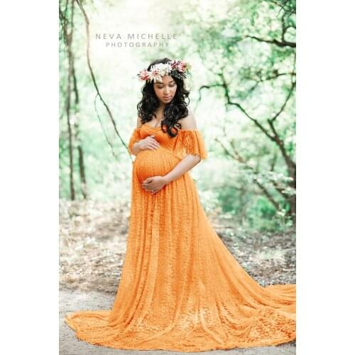 UVRCOS Lace Maternity Dresses