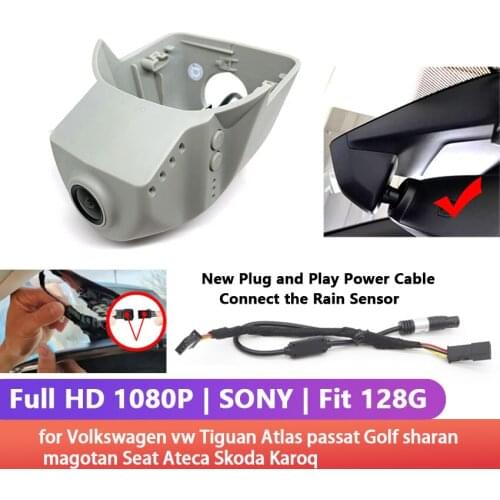 HD 1080P CAR dash camera Night Vision Car dvr for Volkswagen vw Tiguan Atlas passat Golf sharan magotan Seat Ateca Skoda Karoq