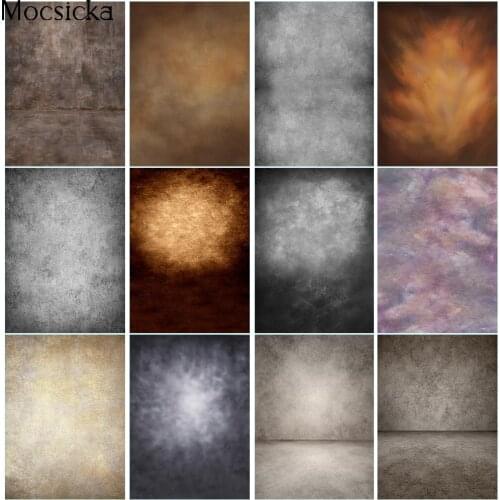Vintage Backdrop for Newborn Kids Photography Old Master Abstract Photo Background Retro Texture Tool for Photographic Props