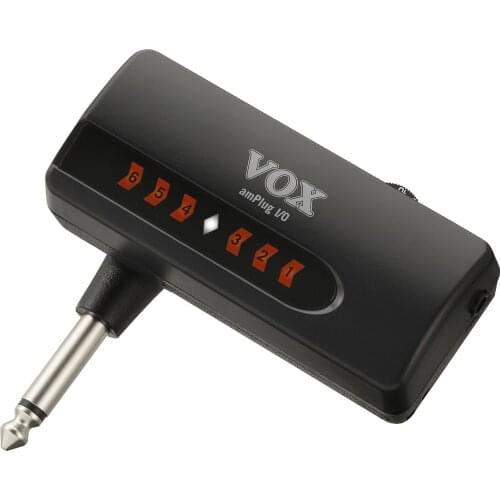 Vox amPlug I/O Guitar Headphone USB Audio Interface with JamVOX III Software