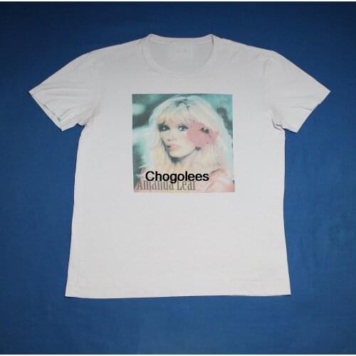 Amanda Lear shirt New wave Eurodance Disco Ladies shirt size UK 16 US 12 IT 48