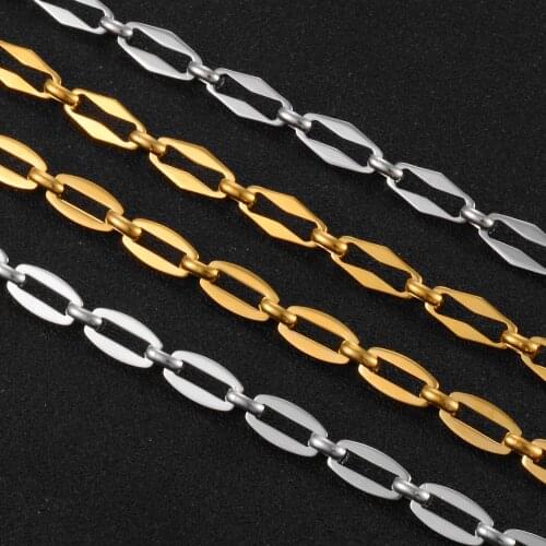 New Style Stainless Steel Ladies Necklace Handmade Chain Popular Jewelry