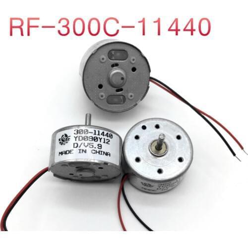 1PCS RF-300C-11440 300C DC 3-6V Spindle Motor CD DVD DIY Car Movement Spindle motor