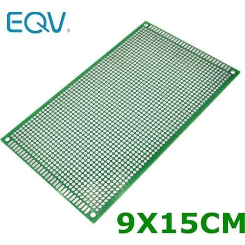 9X15 cm double-Side Copper prototype pcb 9*15 cm Universal Board for Arduino