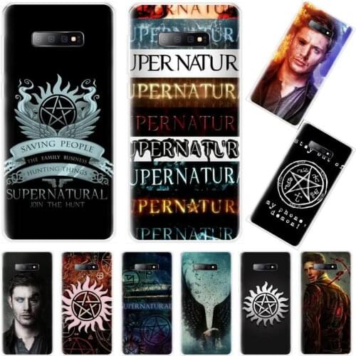 USA movie horror supernatural Coque Shell Phone Case For Samsung Galaxy S5 S6 S7 S8 S9 S10 S10e S20 edge plus lite