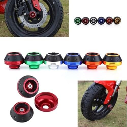 Wheel Colorful Protector Motorcycle Crash Protect Motocross Crash Pad Wheel Frame Slider Moto