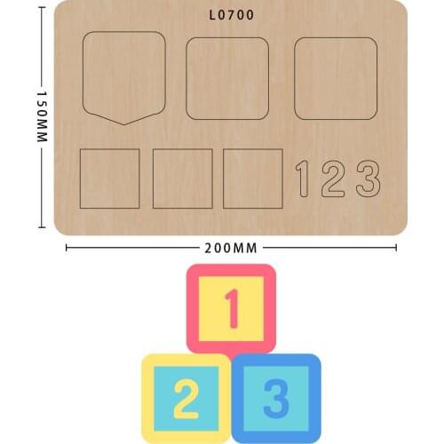 Wooden Mold Die-cut Diy Handmade Crafts Scrapbooking Making Decor Supplies Dies Template