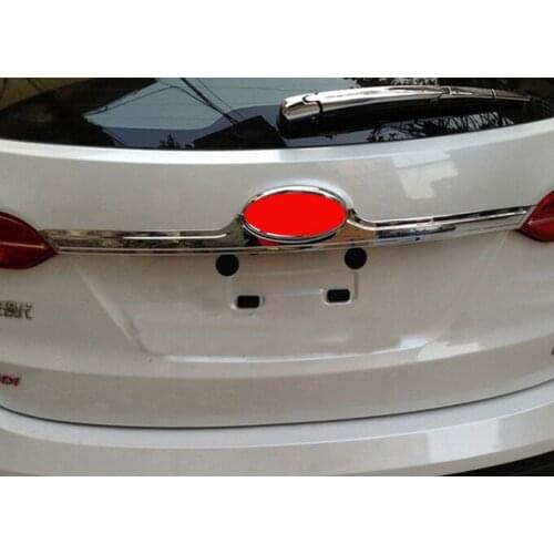 For Hyundai Santa fe 2013 2014 2015 ABS Chrome Rear Trunk Lid Cover Trim new