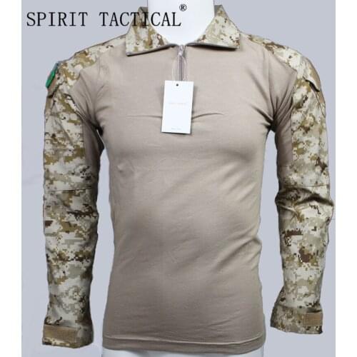 SPIRIT TACTICAL Camouflage military tactical clothing with knee pads S8596