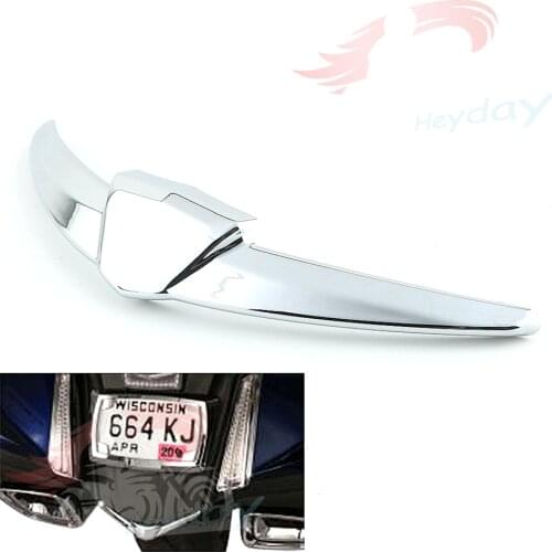 Motorcycle Chrome Rear Mudguard Decorative Cover Strips for Honda Gold Wing GL1800 GL1800 F6B 2018-2019