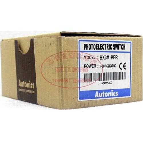 Original authentic Autonics reflective photoelectric switch BX3M-PFR