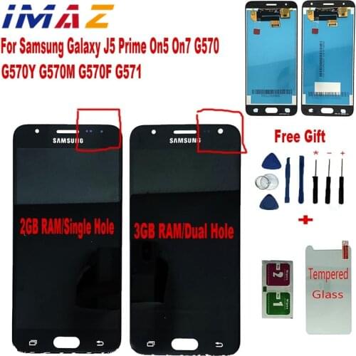 IMAZ Original LCD For Samsung Galaxy J5 Prime On5 On7 G570 G570F G570M/Y Display Touch Screen Digitizer Assembly For G5700 LCD