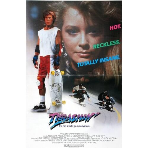 THRASHIN Movie Art Film Print Silk Poster Home Wall Decor 24x36inch