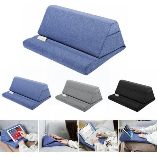 Foldable Lazy Sofa Tablet Pc Stand Pillow Cushion Multifunctional Cushion Laptop Holder L9I6