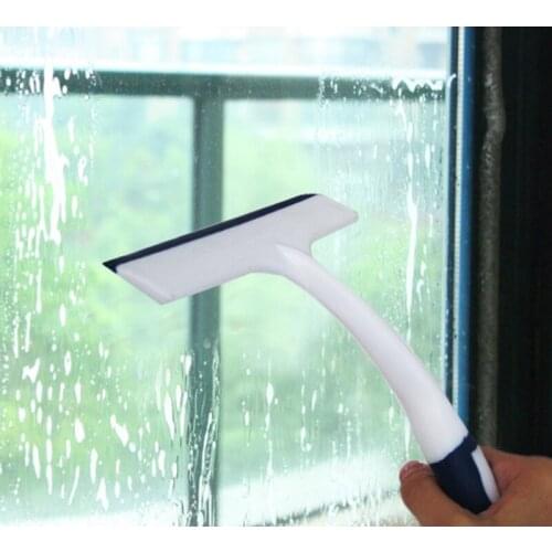 Practical Soft Glass Scraper Squeegees Wiper Window Brush Cleaner Car Window Washing Kitchen Bathroom Home Squeegee Tools
