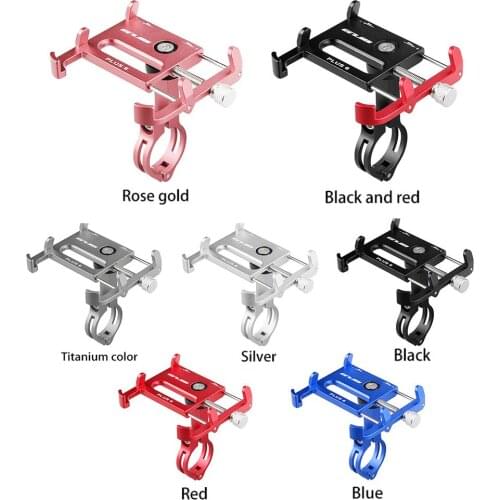 Bike Bicycle Phone Holder Aluminum MTB Motorcycle GPS Holder For Bike Phone Handlebar Accessories 7 Color Wholesale Purchasing