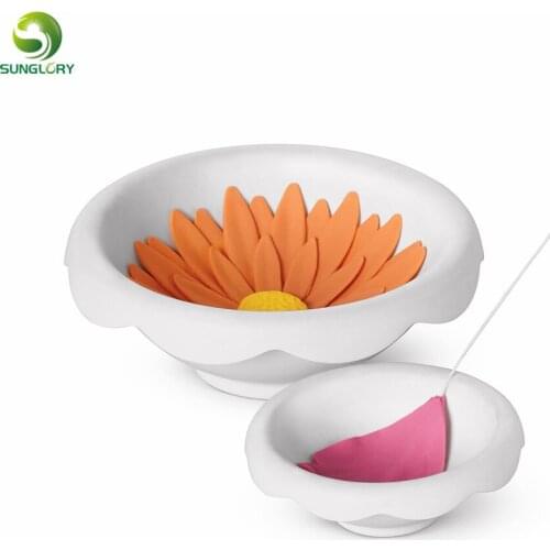 Gum Paste Flower Drying Holder 2-Piece Large Flower Shaping Bowls Icing Drying Cake Mold Fondant Kitchen Baking Tools For Cakes