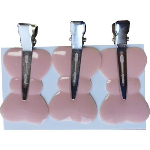 3Pcs Plastic Pin Curls Clips Hairpins Hairdressing Bangs Waves Clip Clamps