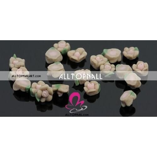 3D polymer clay flower For Nail Art Decoration 2000x Mixed DHL or EMS Free shipping