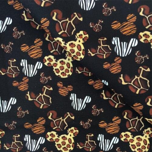 50*145cm Mouse Patchwork Printed 100% Pure Cotton Fabric Tissue Sewing Quilting Fabrics Needlework Material DIY Handmade,c18673