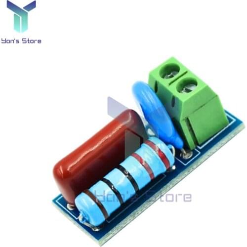 AC DC 5V-400V RC Absorption Snubber Circuit Module Relay Contact Protection Resistance Surge Anti-Interference 6V 9V 12V 24V