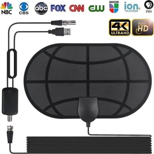 NEW 980 Mile Range Antenna TV Digital HD Skywire 4K Antena HDTV 1080P Amplifier US g dropshipping