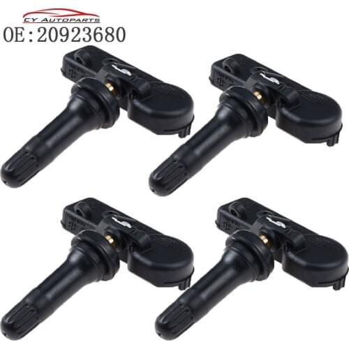 4PCS TPMS Tire Pressure Sensor Monitor For Chevrolet Suburban Tahoe Traverse Uplander GMC Acadia 20923680 315MHz