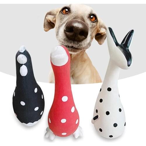 Dog Chewing Toy Pet Molar Stick Latex Toys For Medium Small Dog Cleaning Teeth Pet Dog Interactive Training Education Toys