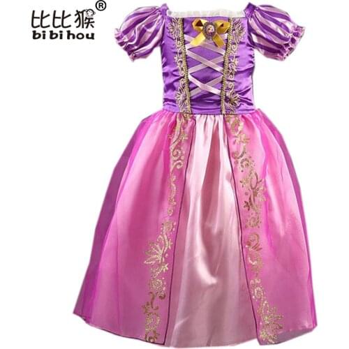 Baby Kids Summer Cosplay Costume Clothes Princess Halloween Christmas Dresses for Girls Snow Queen Children Clothing