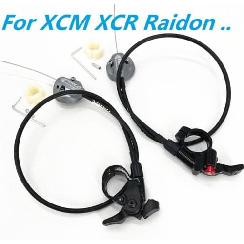 For XCM XCR Raidon Sr Suntour Fork Damping Remote Lockout Assembly Remote Lockout Handlebar Lever Cartridge Damping Switch
