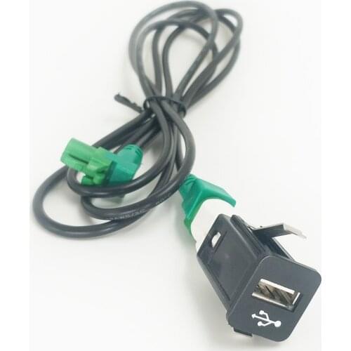 Biurlink 150CM USB Retrofit Cable Socket Glove Box Auxiliary USB Adapter USB Kit for BMW F20 F21 F30 F31 F36 G30 G31 F64 F48 F60