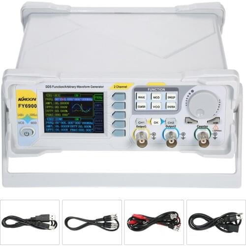 60MHz Function Signal Generator High Precision Digital DDS Dual-channel Function Signal/Arbitrary Waveform Generator